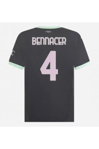 Fotbalové Dres AC Milan Ismael Bennacer #4 Třetí Oblečení 2024-25 Krátký Rukáv